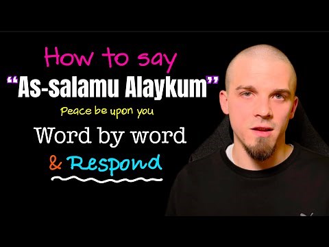 FULL Muslim Greeting & Response | Salaam Alaykum | Word by Word