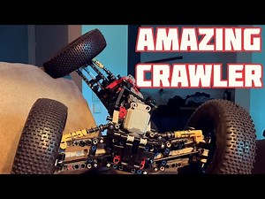 Lego Technic Rock Crawler in action