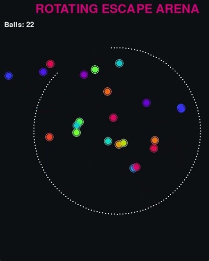 arena escape #gamedev #pygame #simulation #gaming #smartphone #coding #python #space