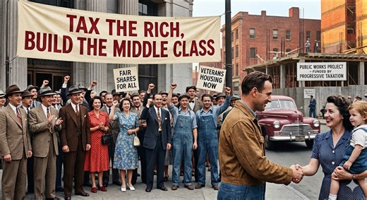 We taxed the rich after WW2... and it worked