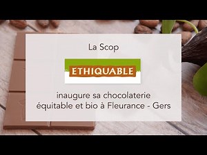Ouverture d'une chocolaterie dédiée au cacao équitable et bio, fabrication française made in Gers