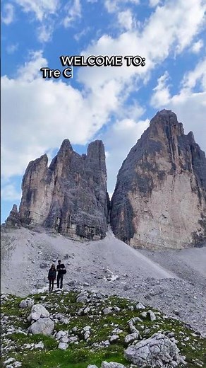 Tre cime di Lavaredo! A must-see for anyone visiting the Dolimites!