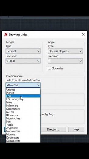 Como configurar a ESCALA em METROS rapidamente no AutoCAD! #AutoCAD#AutoCADTutorial#AutoCADDicas