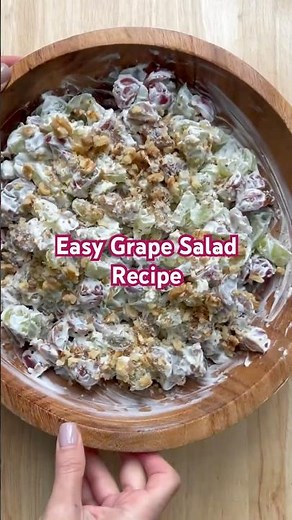 Easy Grape Salad Recipe