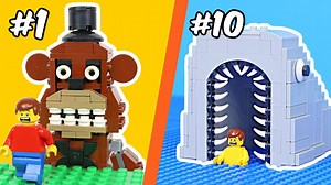 令人毛骨悚然的乐高积木。