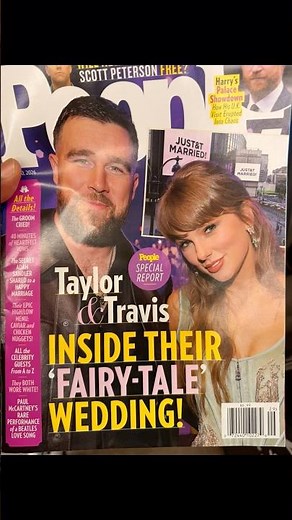 Taylor & Travis On The Cover Of People Magazine! 📰 #taylorswift #traviskelce #peoplemagazine