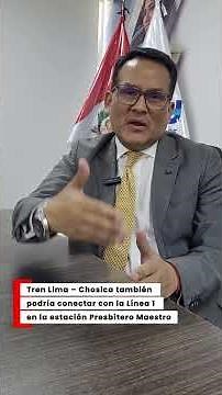 🚆 Tren Lima – Chosica también podría conectar con la Línea 1 en estación Presbítero Maestro