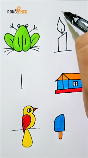 Very easy drawing ideas 😱 #art #drawing #easydrawing #pencildrawing | Rong Pencil
