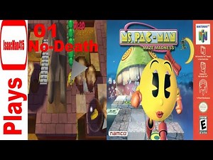 IsaacMan415 Plays Ms. Pac-Man Maze Madness (N64) Part 1 (100%) No-Death