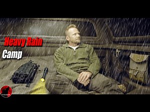 Truck Camp in Heavy Rain - Camp and Cook Mountain Adventure