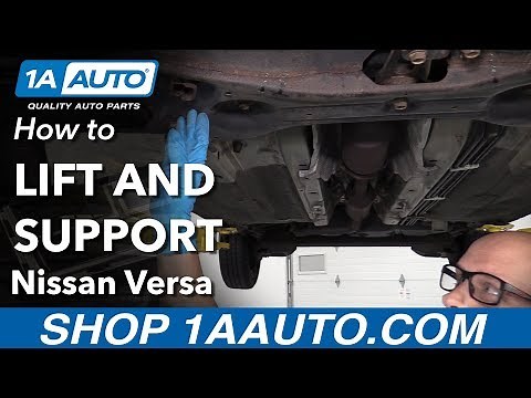 How to Lift and Support 12-19 Nissan Versa