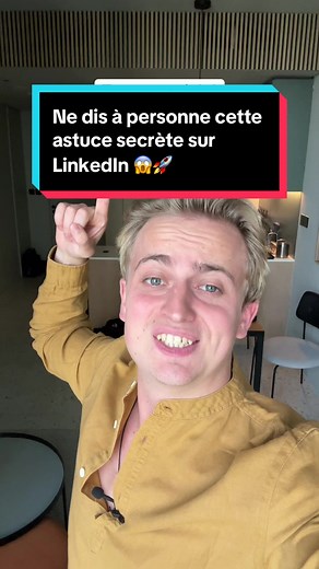 Astuce secrète LinkedIn pour trouver un job rapidement