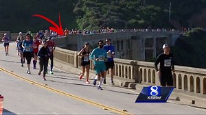 KSBW Lauren Seaver ran her first-ever marathon Sunday, and KSBW Drea Blackwell was there to rally her on at Bixby Bridge. #BigSurMarathon | KSBW TV Action News 8