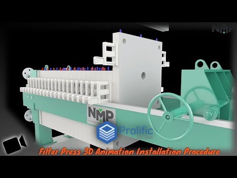 Filter Press Cloth Replacement | How to Install Filter Cloth | Installation of Filter Press | Video