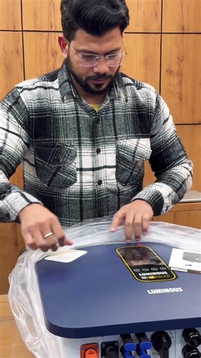 3 kva hybrid 48 volt high frequency inverter hybrid Luminous inverter