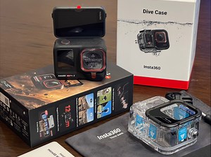 影石AcePro2+潜水壳开箱