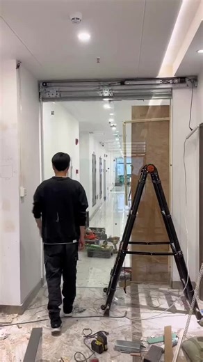 Installation of Daitianchuan Automatic Sensor Door