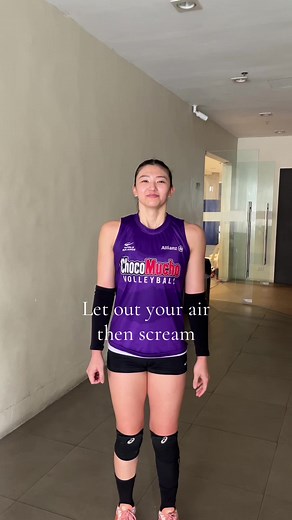 Letting all the air out then screaming as loud as we can. 😂 Repost! I wasn't able to include other clips.
