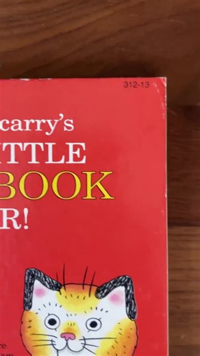 Vintage Richard Scarry's Word Book, 1992 Little Golden Book