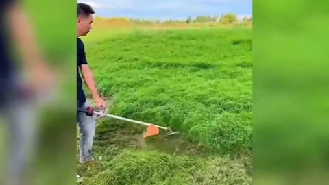 6 Inch Steel Wire Grass Trimmer Head, Universal Steel Wire Trimmer Head for Weed Eater, Compatible with Most Lawn Mower, Tool-Free Installation (1)