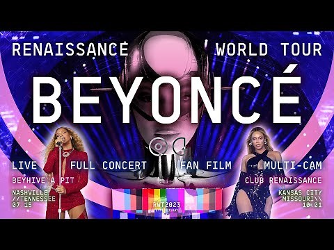 BEYONCÉ | RENAISSANCE WORLD TOUR LIVE | FULL CONCERT | 2 VIP Views Combined (Nashville/Kansas City)