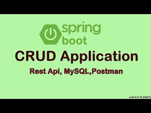 Spring Boot CRUD Application Using Rest API, Hibernate ,JPA, MySQL, Postman, Intellij #springboot