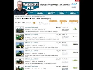 Machinerypete.com - New Place to Shop for Used Farm Equipment