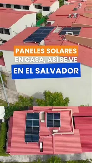 Paneles solares en casa, así se en El Salvador. 🇸🇻 ☀️ #SunTech #PanelesSolares #EnergiaSolar #SistemaFotovoltaico