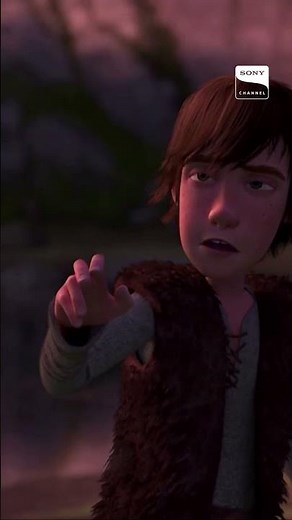 Este fue el hermoso primer encuentro entre Hipo y Chimuelo | #CómoEntrenarATuDragón | Sony Channel