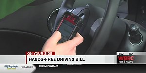 Hands free driving could soon be the law in Alabama