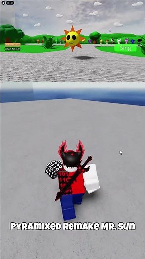 How to Get Pyramixed Remake Mr. Sun Badge in ROBLOX 3D Sprunki Roleplay