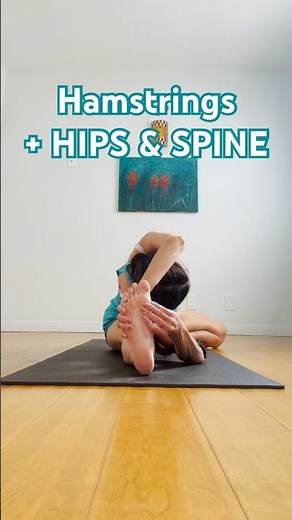 Yoga Hamstrings PLUS (2 of 8) ➕ Hips ➕ Spine! (Parivrtta Janu Sirsasana)