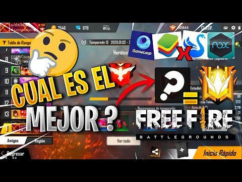 EL MEJOR EMULADOR PARA JUGAR *FREE FIRE EN PC*👌 2021 - TODOS LO USAN para *SUBIR a HEROICO*