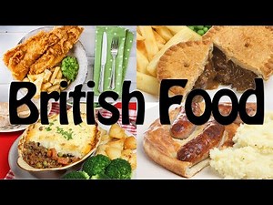 Traditional English food