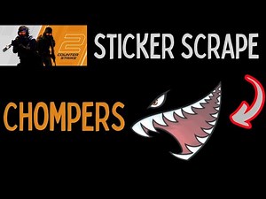 Chompers Sticker Scrape #csgo #cs2 #cs2skins
