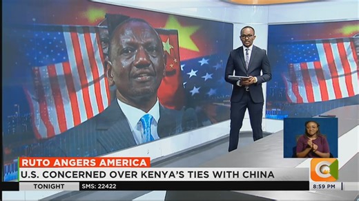 132K views · 4.6K reactions | Ruto Angers America: U.S. concerned over Kenya’s ties with China Ruto’s comments in Beijing trigger diplomatic tension U.S. Senator Risch questions Kenya -U.S. relations Risch: Time to re-evaluate our ties with Kenya #CitizenTonight Sam Gituku | Citizen TV Kenya | Facebook