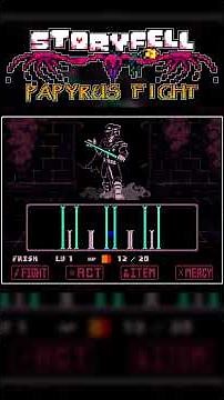 Papyrus Fight - STORYFELL Papyrus Fight