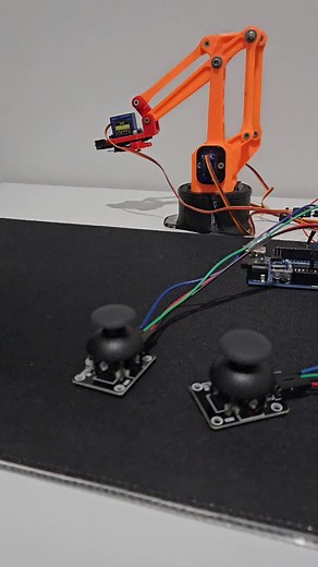 Braço robótico com Arduino #arduino #makers #projects #arduinoproject | TikTok