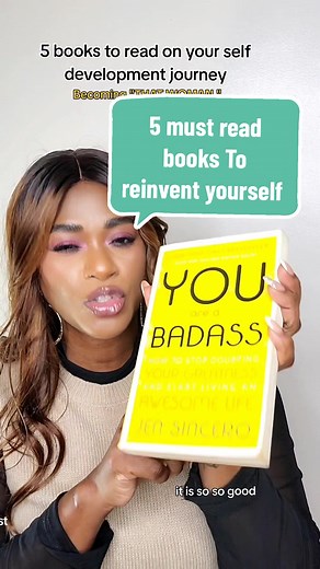 Best books for self development, self improvement, mindset to reinvent your self on Becoming