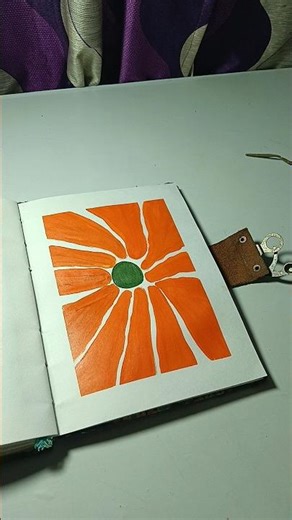 Easy time lapse painting ideas ❤️ #art #acrylicscenery #shortvideo #painting #paintingtimelapse