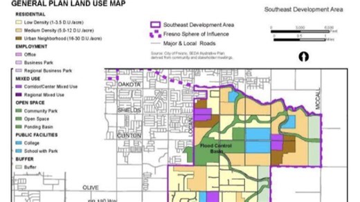 City of Fresno proposes a 45,000 home development
