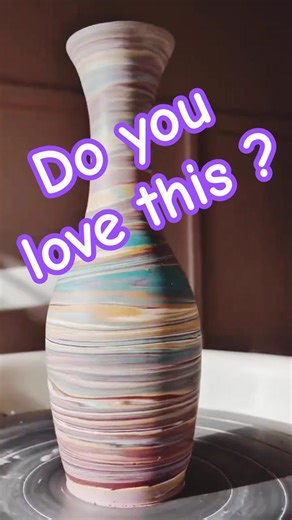 Let's make a big vase || #shorts #clayart #porcelain