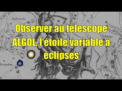 ⭐Algol : l'étoile variable à éclipses 🔭