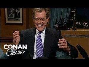 David Letterman On "Late Night With Conan O'Brien" 02/28/94 | Late Night with Conan O’Brien