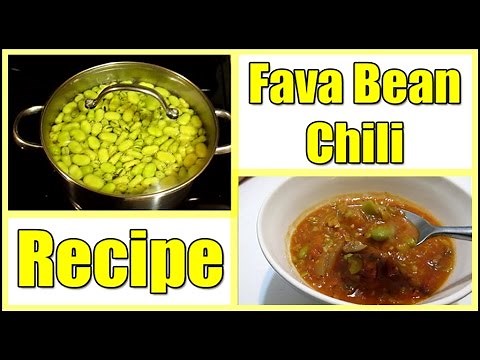 Fresh Fava Bean Chili Recipe | Yum!