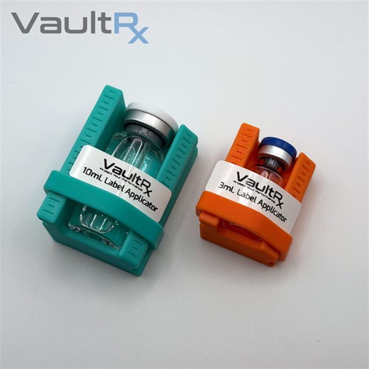 Peptide Vial Label Applicator Tool With Guide | 3ml, 5ml & 10ml Vials | Many Colors Available - Etsy