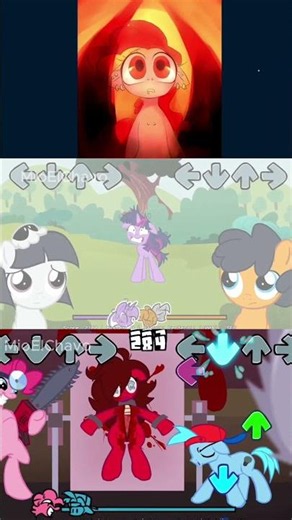 HI Girl! this is spooky scary - Friday Night Funkin vs Horror Flutershy