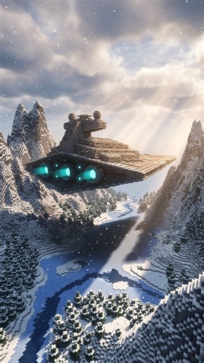 I Built a FLYING Star Destroyer in Minecraft! #createaeronautics