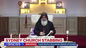 A religious leader has been stabbed and three others injured in an attack at a church in Sydney's west. Police say they suffered non-life threatening injuries and one man has been taken into custody. MORE: https://nine.social/EC8 | 9 News Melbourne