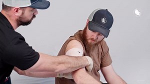 North American Rescue Flat Emergency Trauma Dressing ETD (6 Inch) NAR Folded Sterile Elastic Bandage Wrap for Wounds, Pressure, Bleeding Control (30-0094)